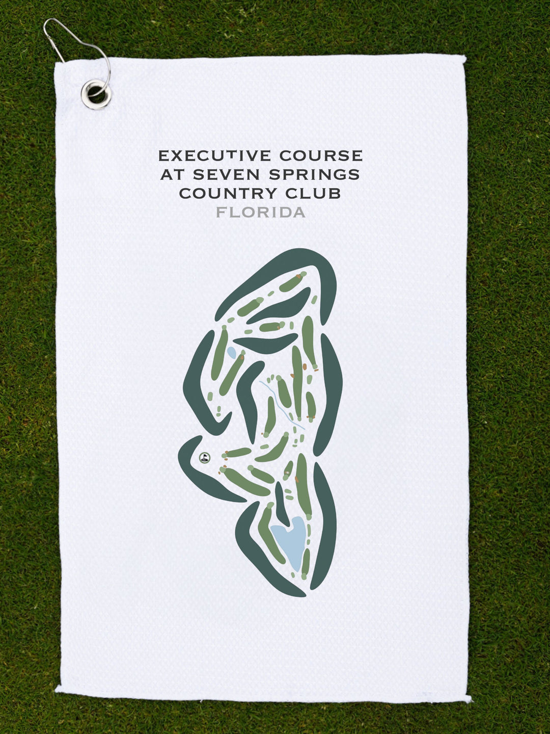 Executive Course at Seven Springs Country Club, Florida - Printed Golf Courses