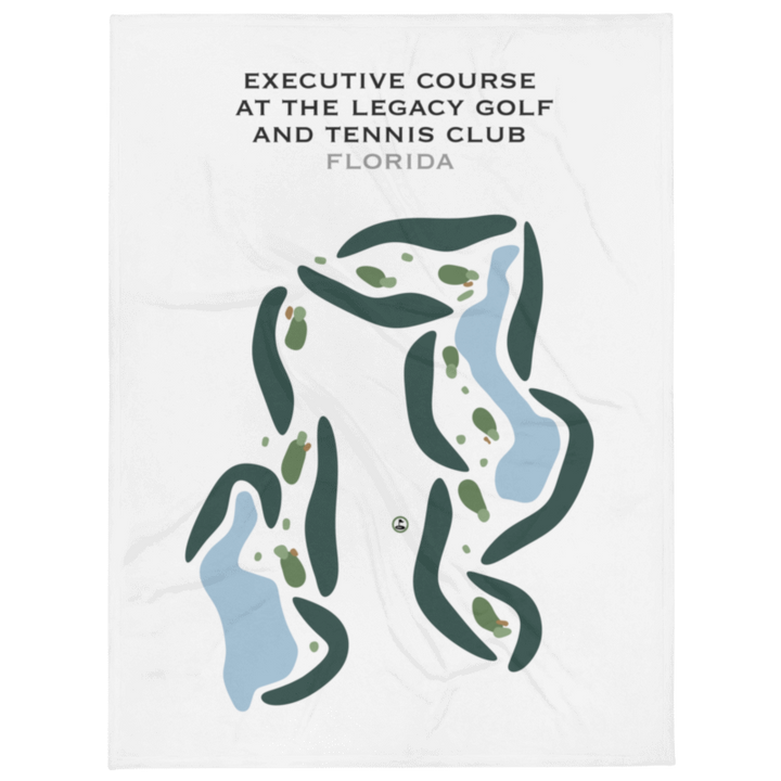 Executive Course at The Legacy Golf & Tennis Club, Florida - Printed Golf Courses