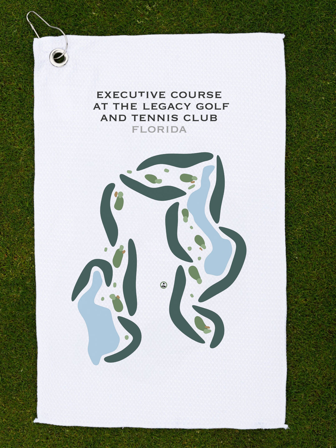 Executive Course at The Legacy Golf & Tennis Club, Florida - Printed Golf Courses