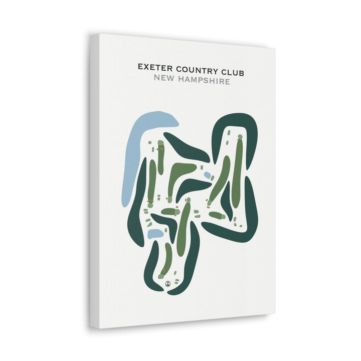 Exeter Country Club, New Hampshire - Printed Golf Courses