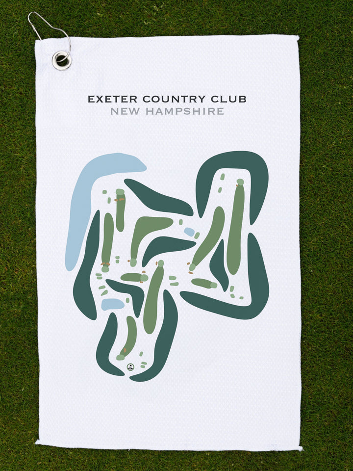 Exeter Country Club, New Hampshire - Printed Golf Courses