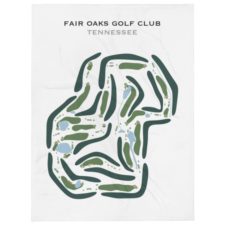 Fair Oaks Golf Club, Tennessee - Printed Golf Courses