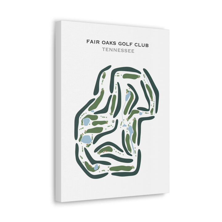 Fair Oaks Golf Club, Tennessee - Printed Golf Courses