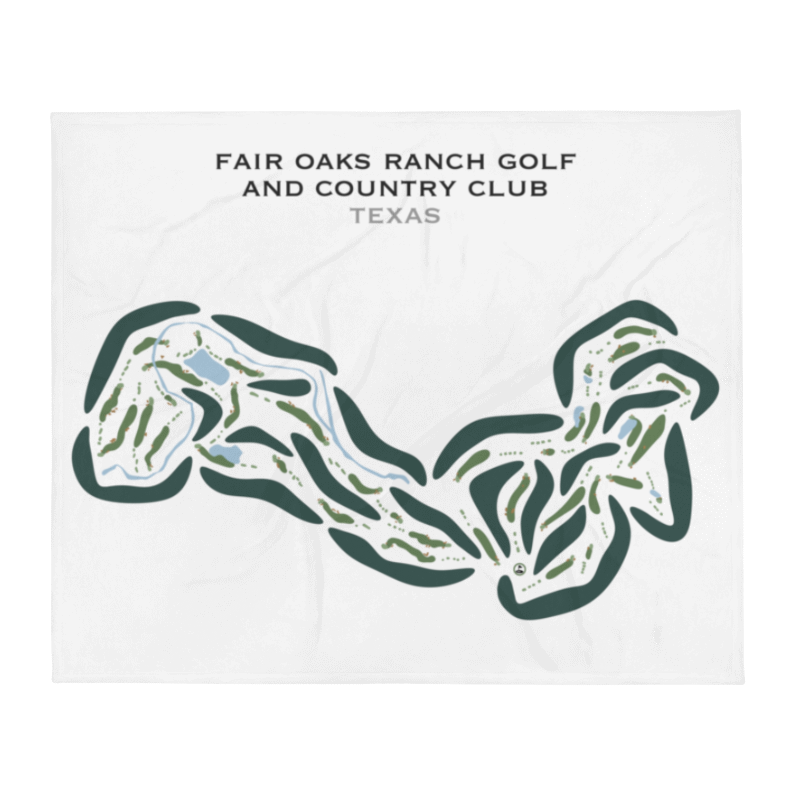 Fair Oaks Ranch Golf & Country Club, Texas - Printed Golf Courses