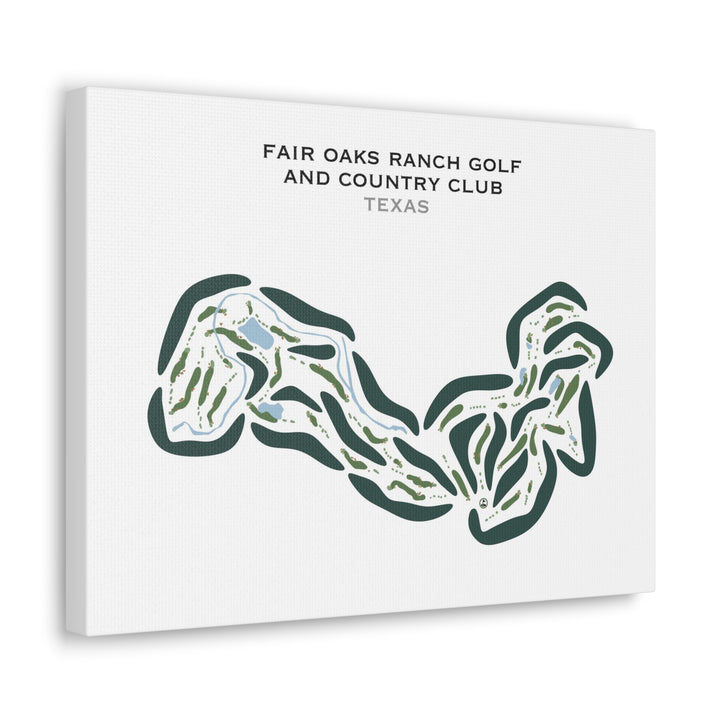 Fair Oaks Ranch Golf & Country Club, Texas - Printed Golf Courses