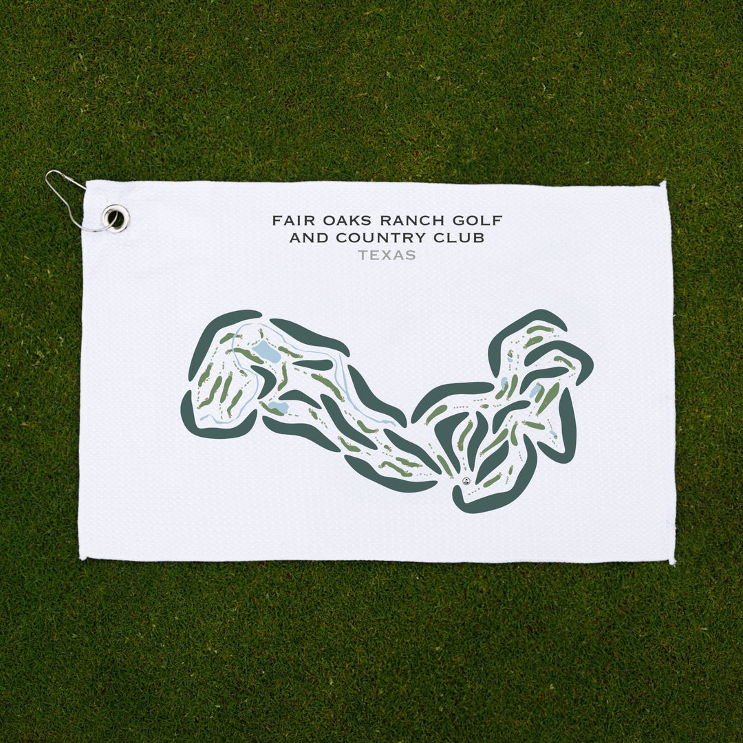 Fair Oaks Ranch Golf & Country Club, Texas - Printed Golf Courses