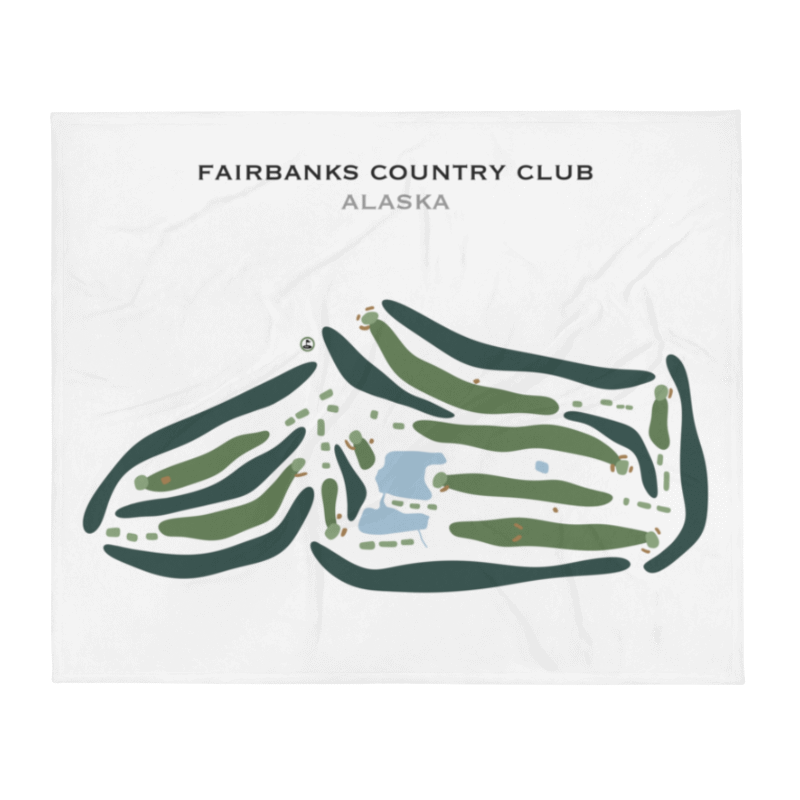 Fairbanks Country Club, Alaska - Printed Golf Courses