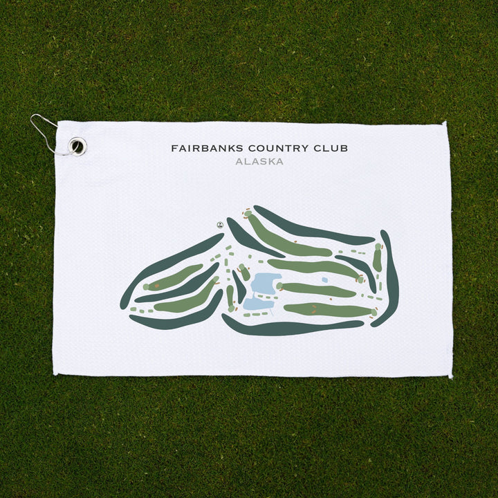 Fairbanks Country Club, Alaska - Printed Golf Courses