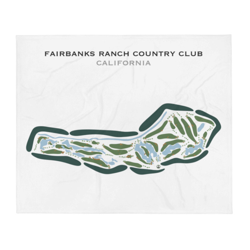 Fairbanks Ranch Country Club, California - Printed Golf Courses