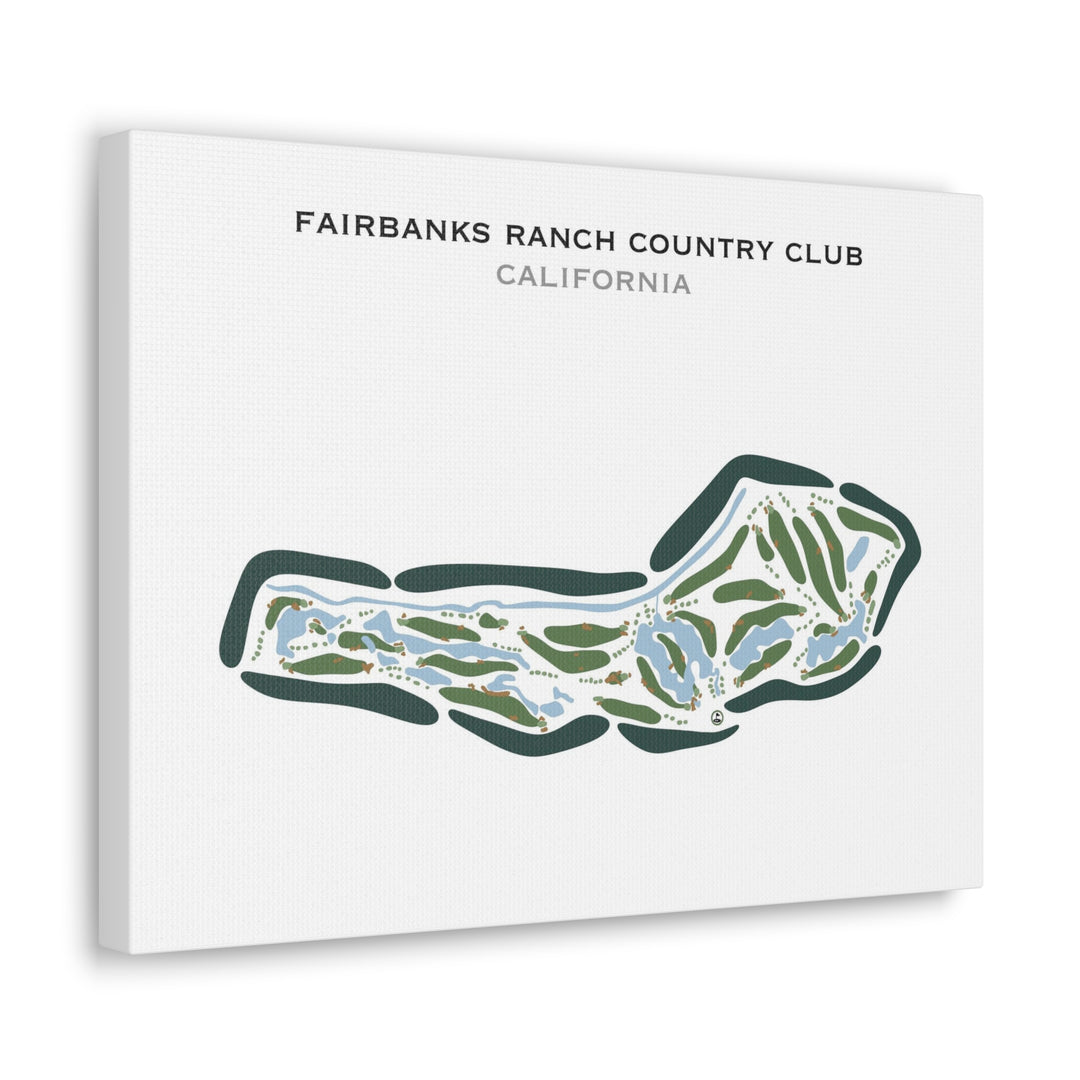 Fairbanks Ranch Country Club, California - Printed Golf Courses