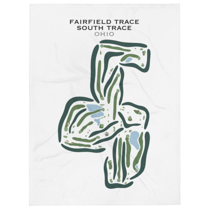 Fairfield Greens South Trace Golf Course, Ohio - Printed Golf Courses