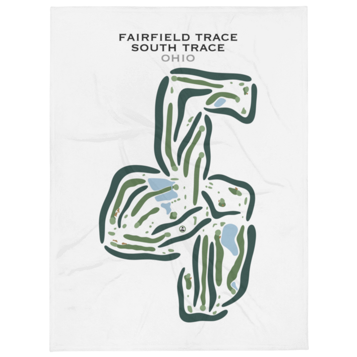 Fairfield Greens South Trace Golf Course, Ohio - Printed Golf Courses