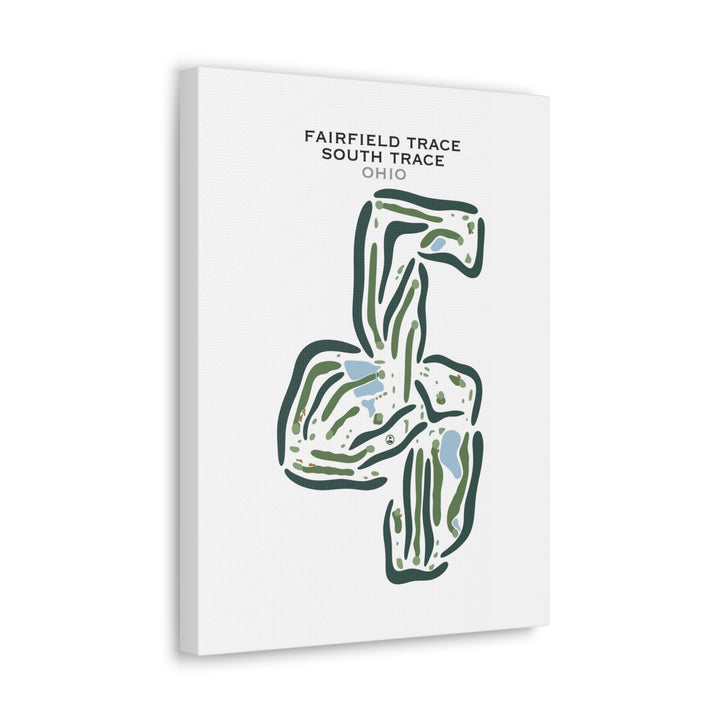 Fairfield Greens South Trace Golf Course, Ohio - Printed Golf Courses