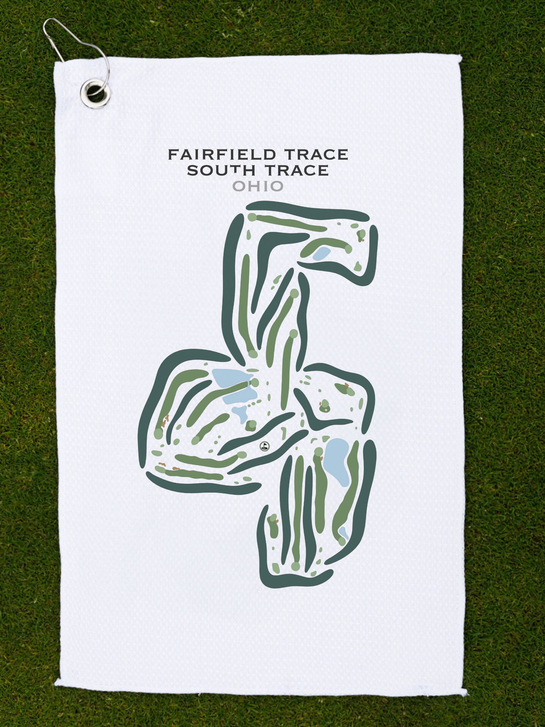 Fairfield Greens South Trace Golf Course, Ohio - Printed Golf Courses