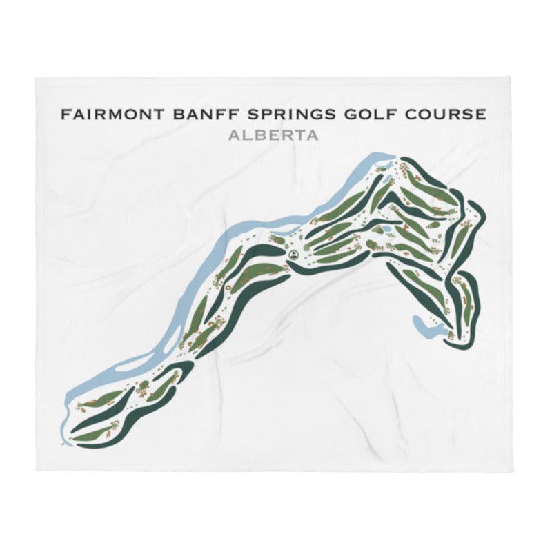 Fairmont Banff Springs Golf Course, Alberta - Printed Golf Courses - Golf Course Prints