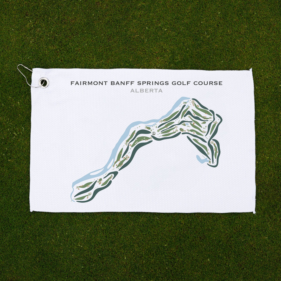 Fairmont Banff Springs Golf Course, Alberta - Printed Golf Courses