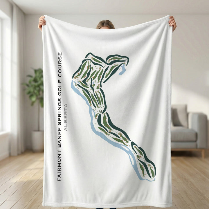 Fairmont Banff Springs Golf Course, Alberta - Printed Golf Courses
