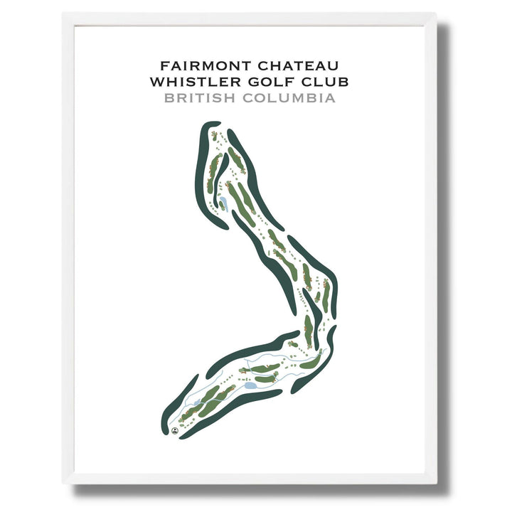 Fairmont Chateau Whistler Golf Club, British Columbia - Golf Course Prints