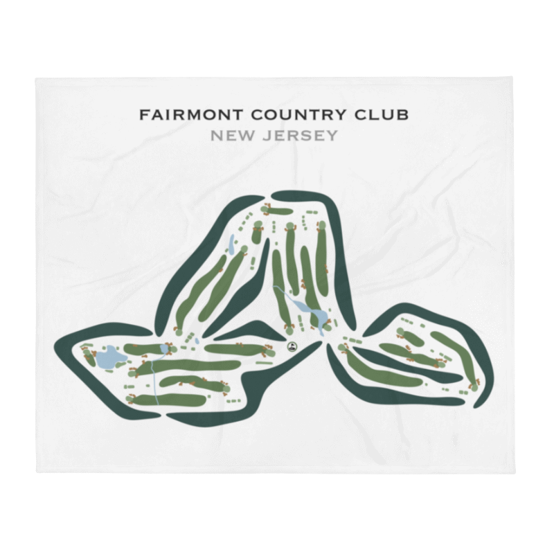 Fairmount Country Club, New Jersey - Printed Golf Courses