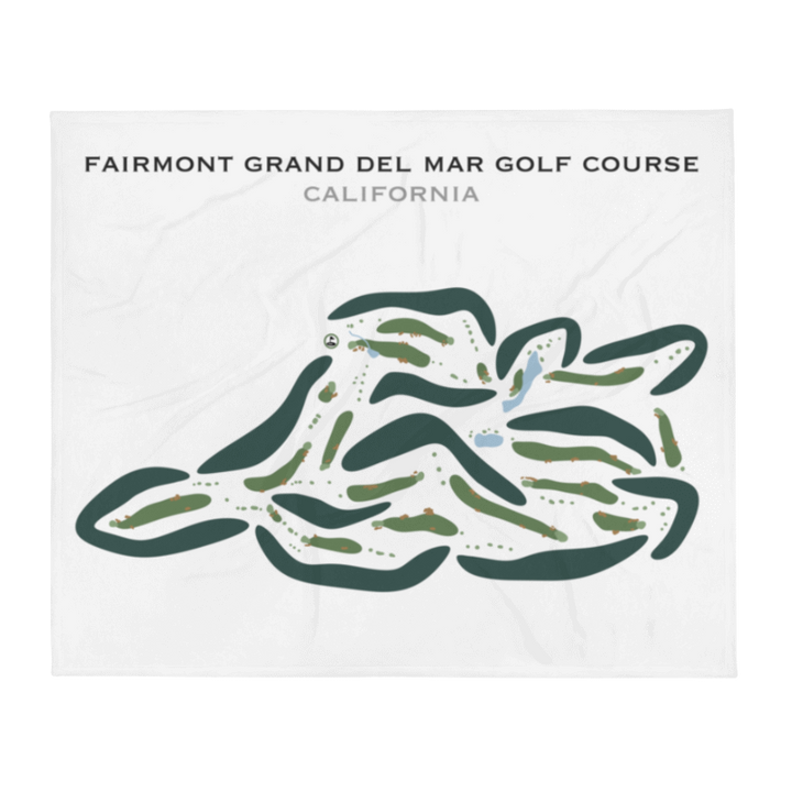Fairmont Grand Del Mar Golf Course, California - Printed Golf Courses