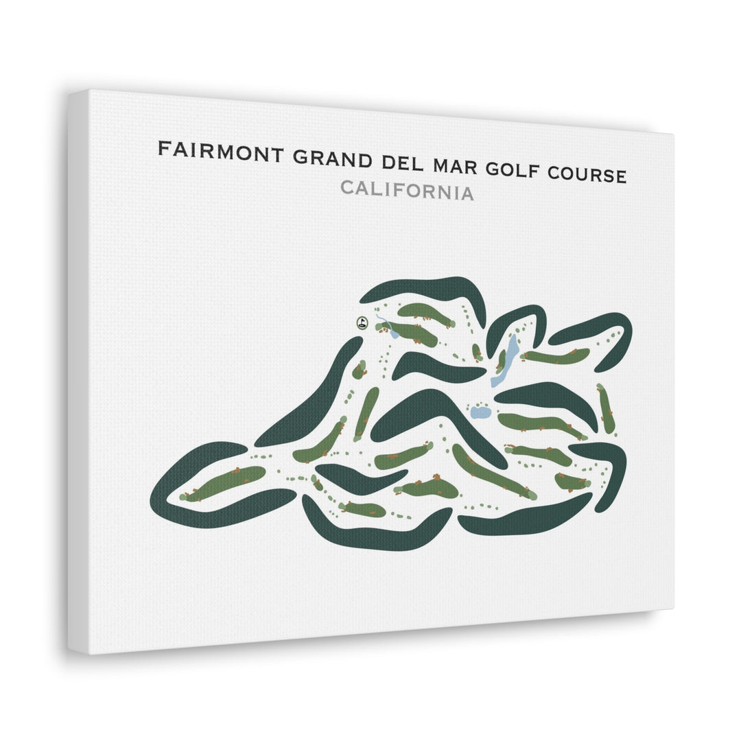 Fairmont Grand Del Mar Golf Course, California - Printed Golf Courses