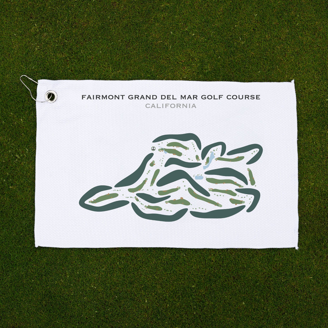 Fairmont Grand Del Mar Golf Course, California - Printed Golf Courses