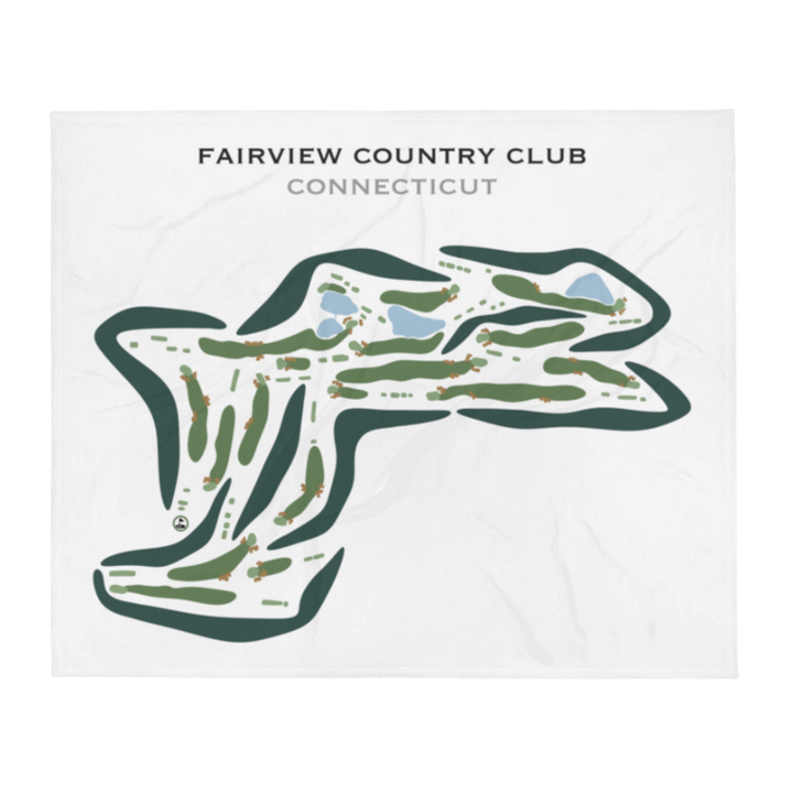 Fairview Country Club, Connecticut - Printed Golf Courses