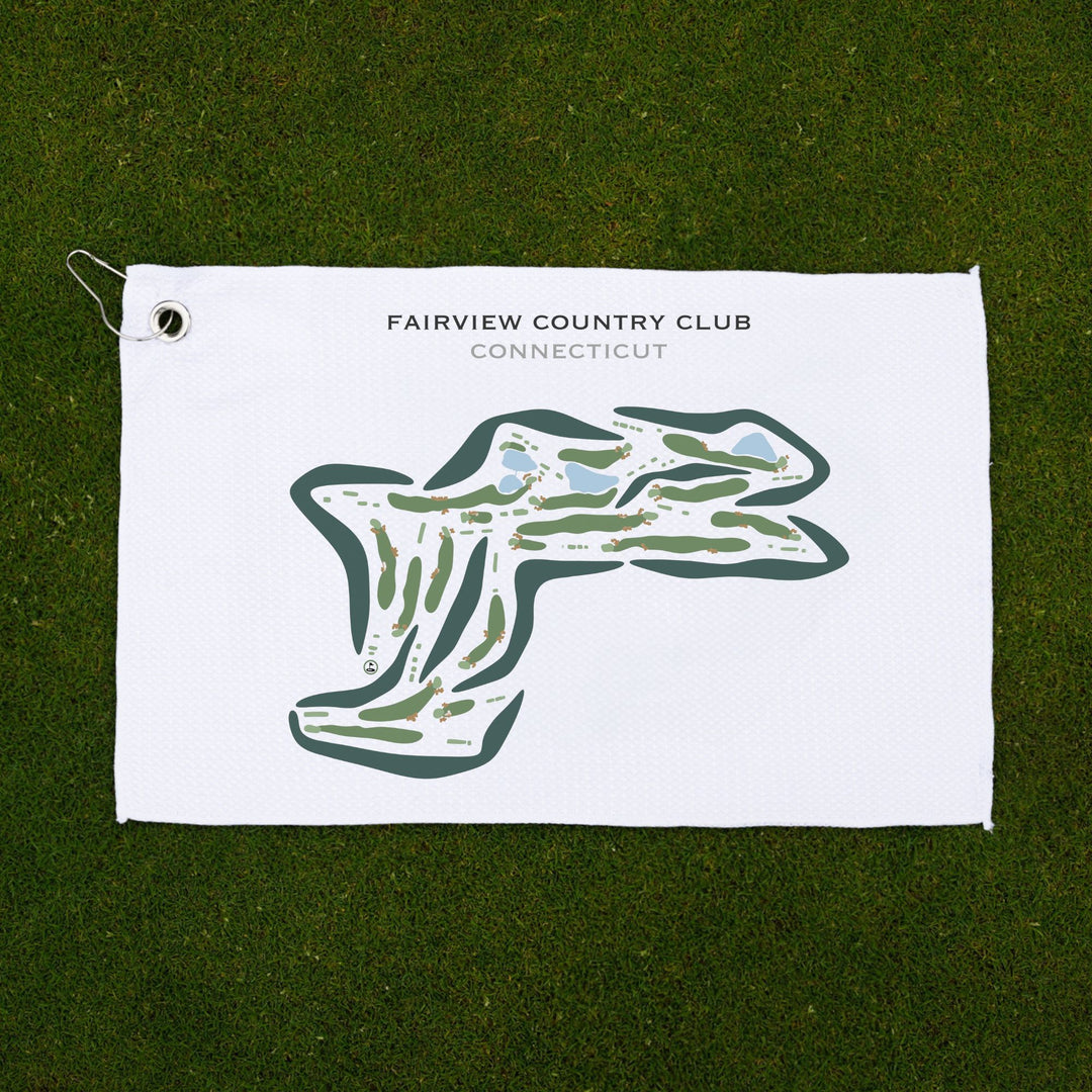 Fairview Country Club, Connecticut - Printed Golf Courses