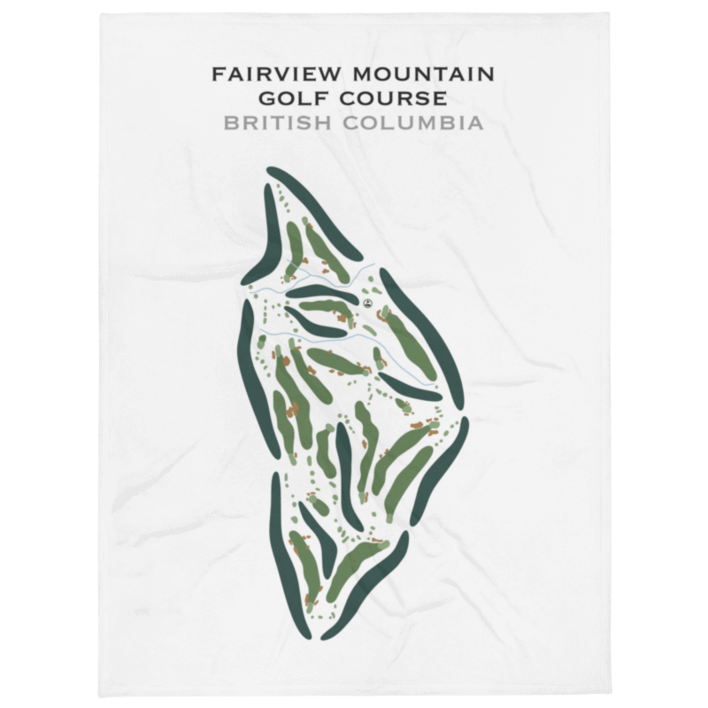 Fairview Mountain Golf Course, British Columbia - Printed Golf Courses