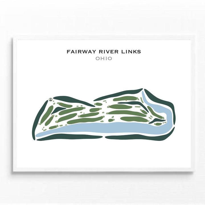 Fairway River Links, Ohio - Printed Golf Courses