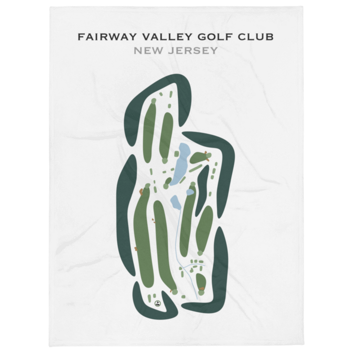 Fairway Valley Golf Club, New Jersey - Printed Golf Courses