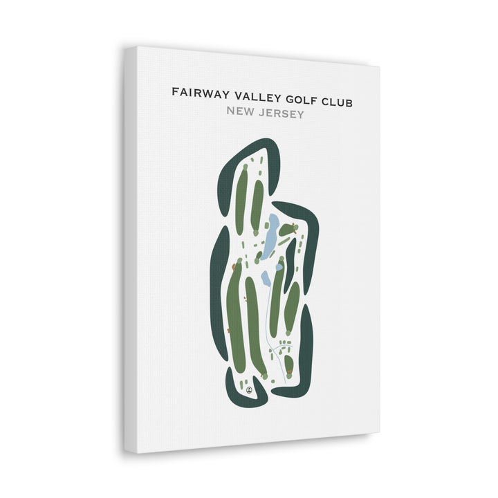 Fairway Valley Golf Club, New Jersey - Printed Golf Courses