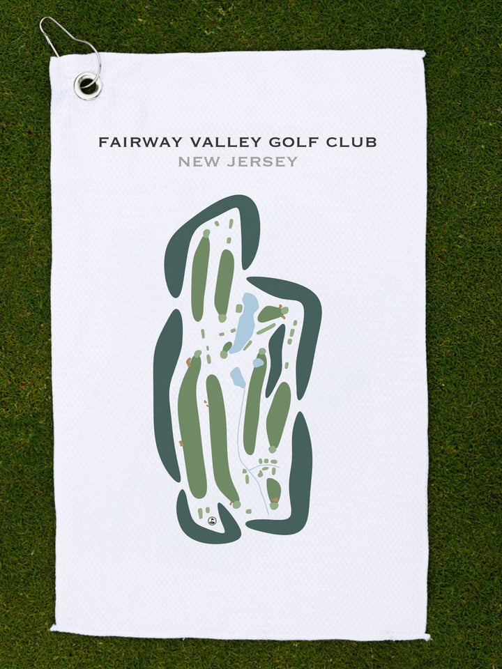 Fairway Valley Golf Club, New Jersey - Printed Golf Courses