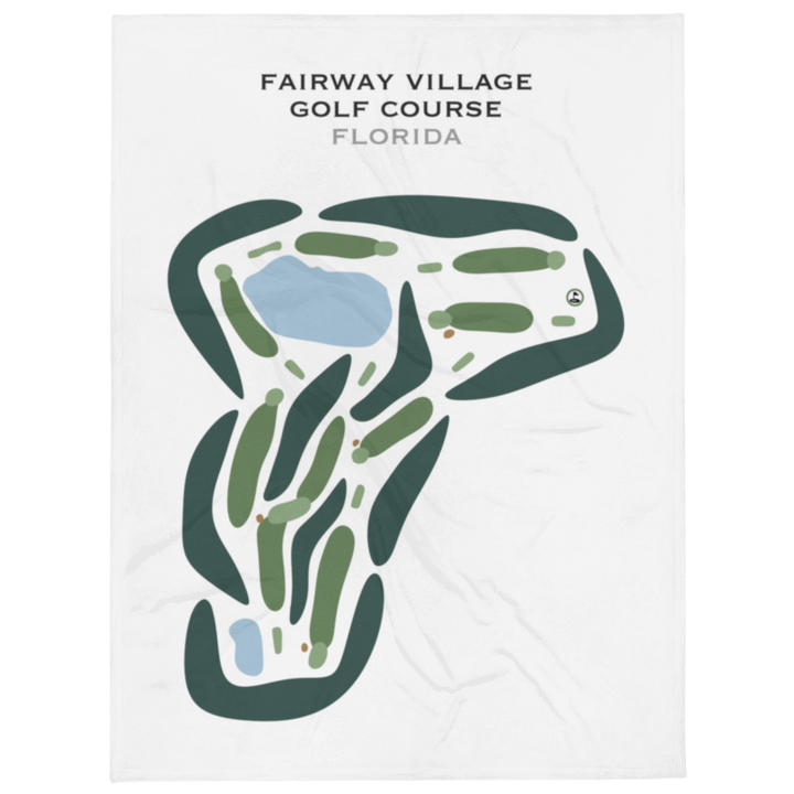 Fairway Village Golf Course, Florida - Printed Golf Courses