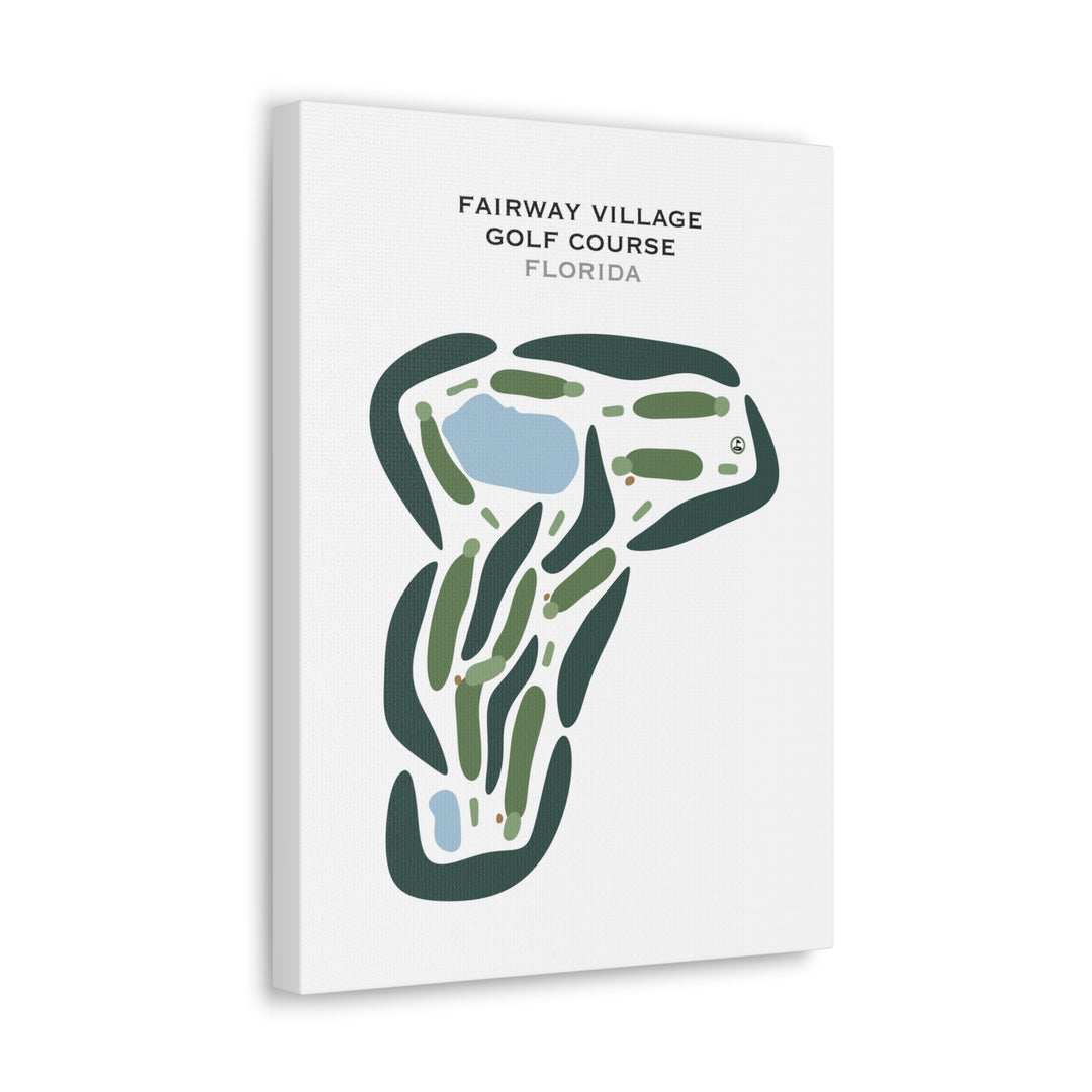 Fairway Village Golf Course, Florida - Printed Golf Courses