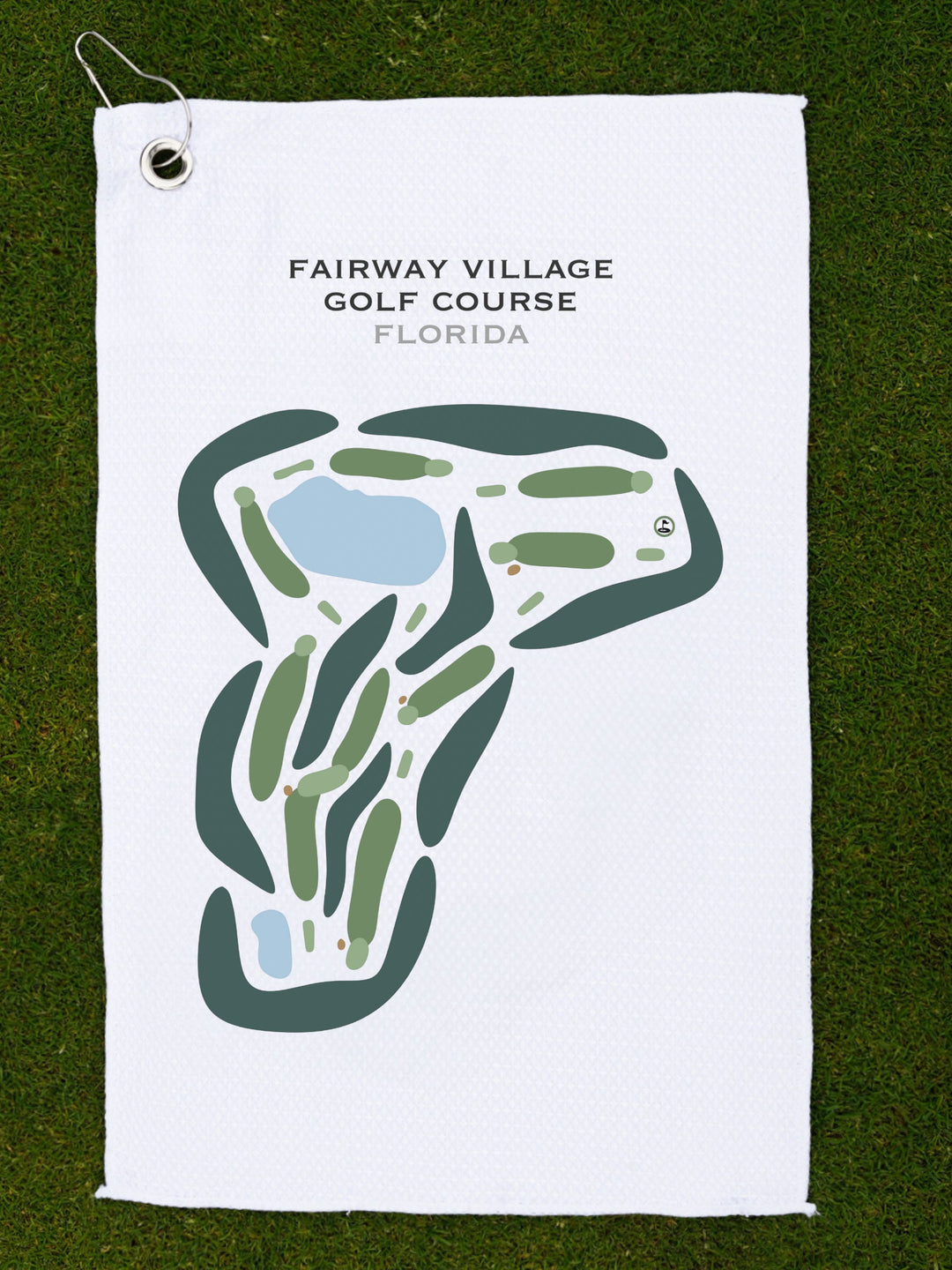 Fairway Village Golf Course, Florida - Printed Golf Courses