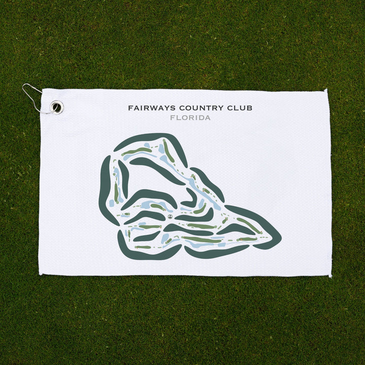 Fairways Country Club, Florida - Printed Golf Courses