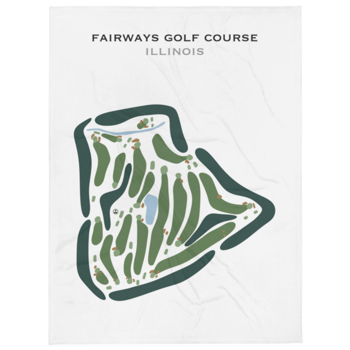 Fairways Golf Course, Illinois - Printed Golf Courses