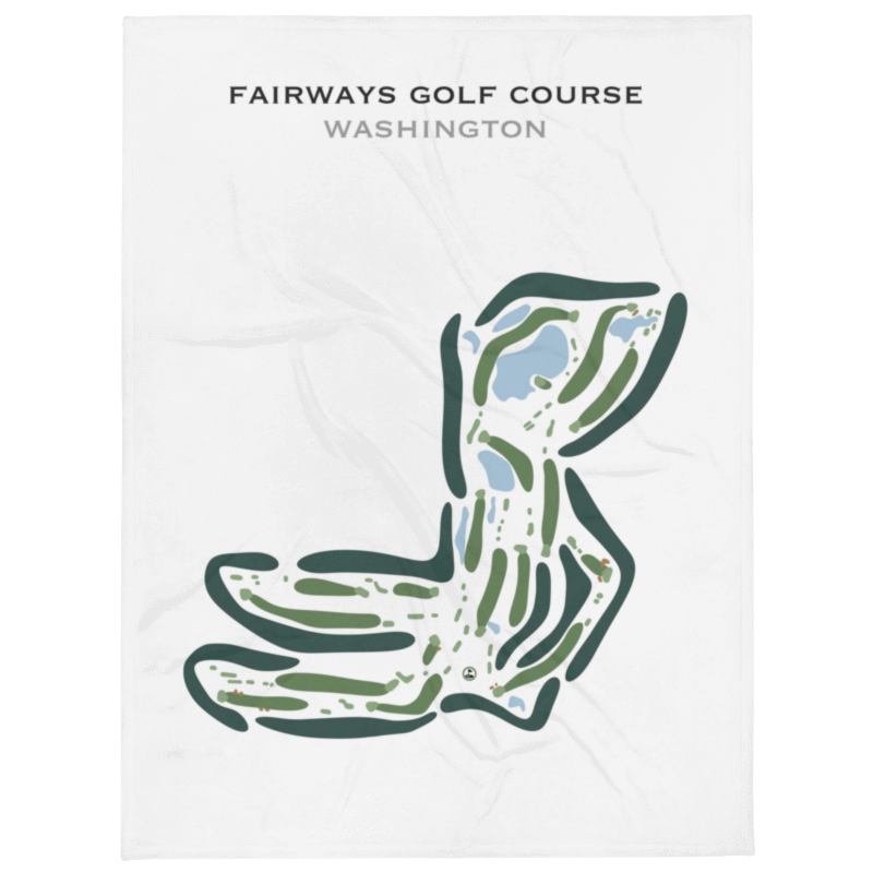 Fairways Golf Course, Washington - Printed Golf Course