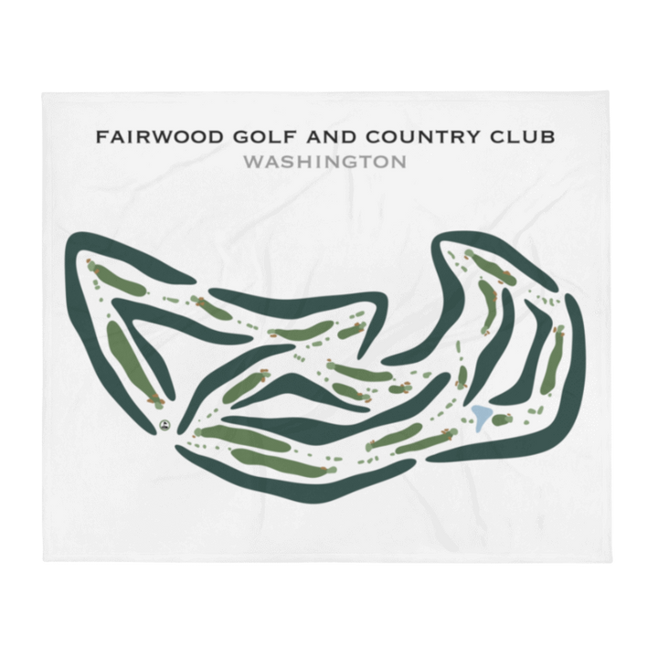 Fairwood Golf & Country Club, Washington - Printed Golf Courses