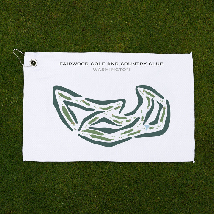 Fairwood Golf & Country Club, Washington - Printed Golf Courses