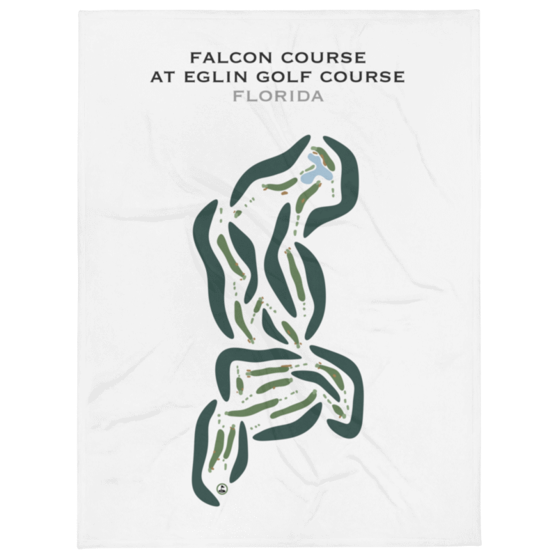 Falcon Course at Eglin Golf Course, Florida - Printed Golf Courses