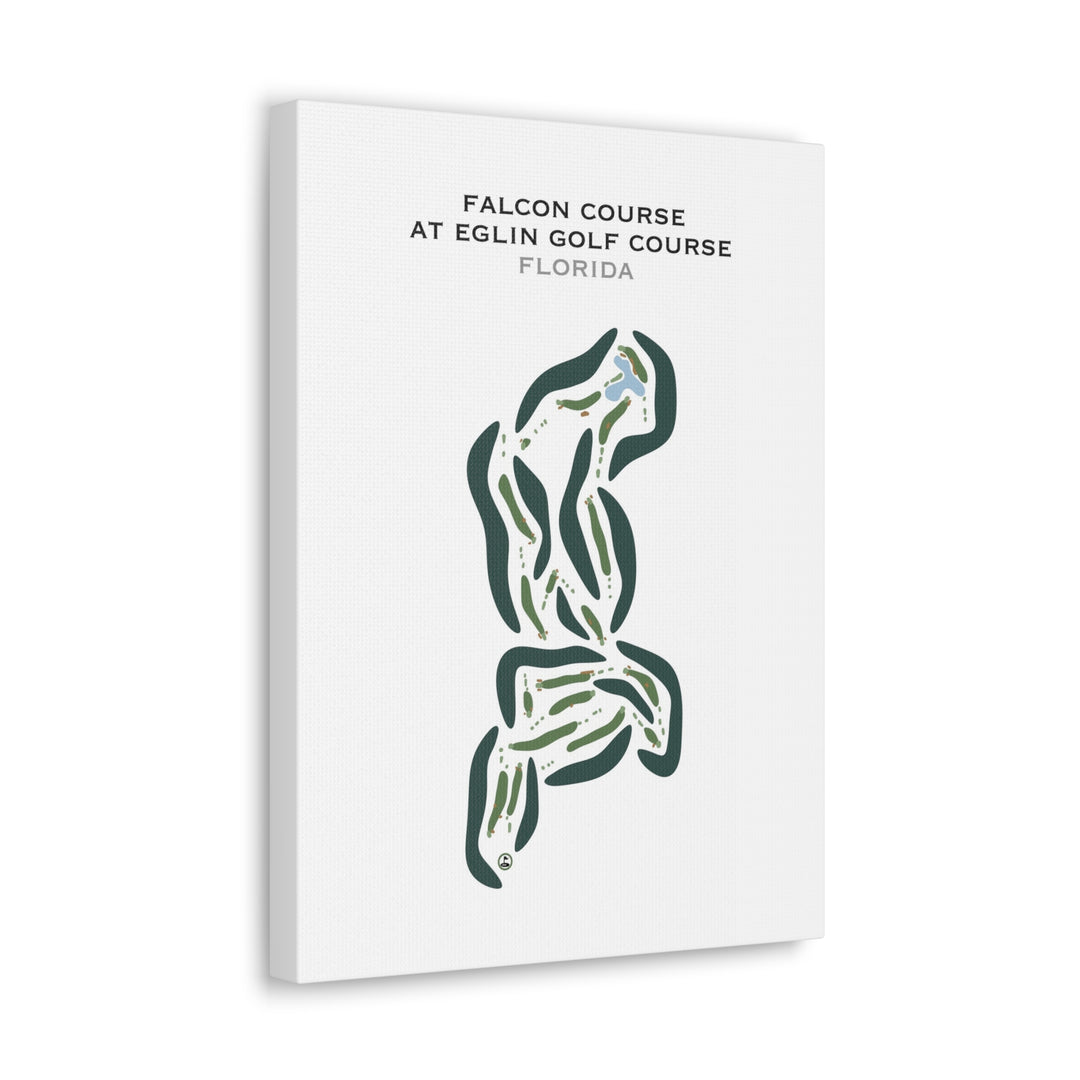 Falcon Course at Eglin Golf Course, Florida - Printed Golf Courses