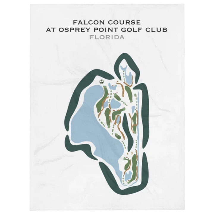 Falcon Course at Osprey Point Golf Club, Florida - Printed Golf Courses