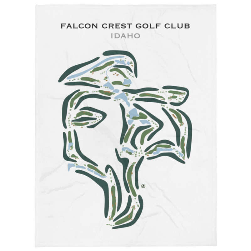 Falcon Crest Golf Club, Idaho - Printed Golf Course