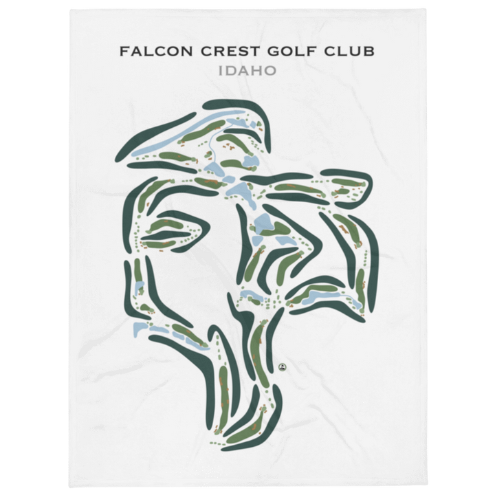 Falcon Crest Golf Club, Idaho - Printed Golf Course