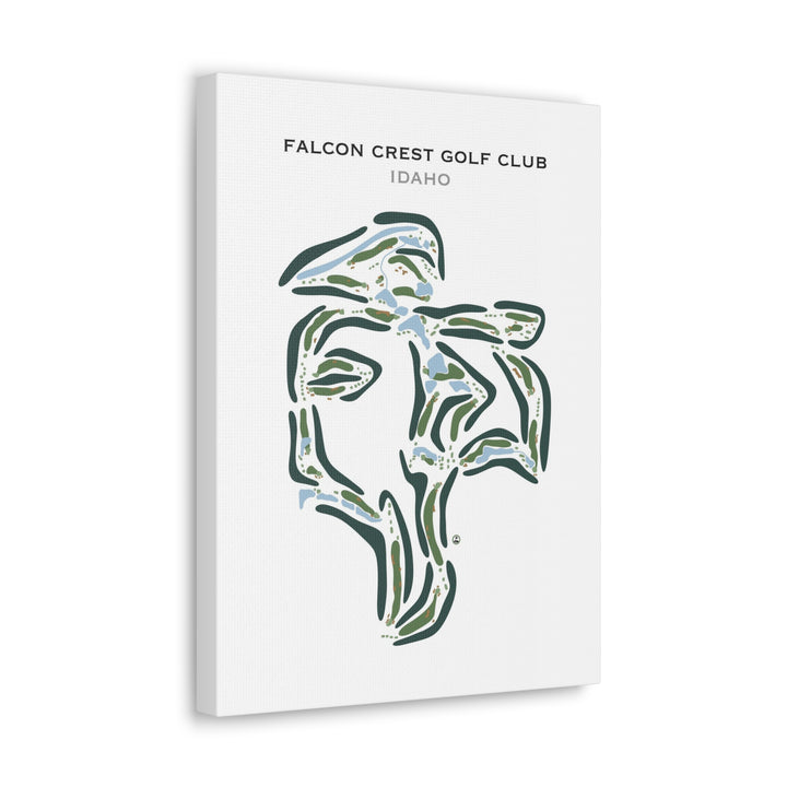 Falcon Crest Golf Club, Idaho - Printed Golf Course