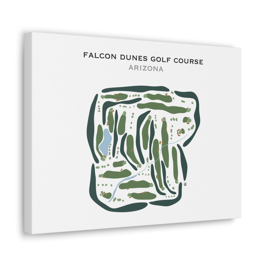 Falcon Dunes Golf Course, Arizona - Printed Golf Courses