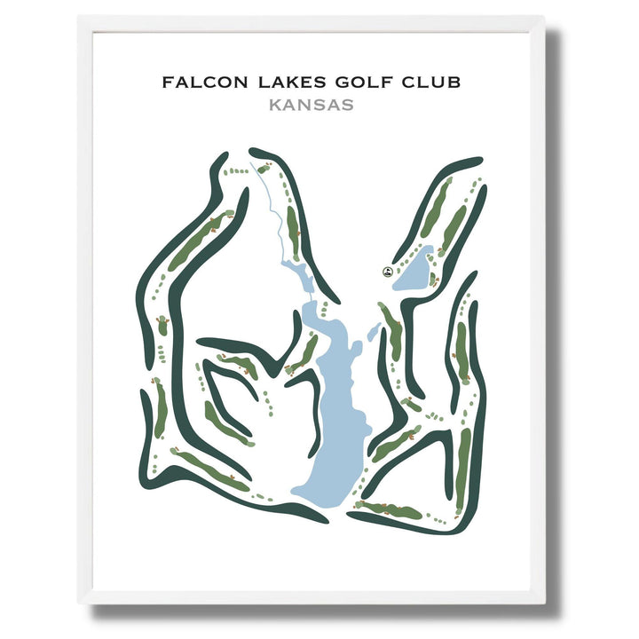 Falcon Lakes Golf Club, Kansas - Golf Course Prints