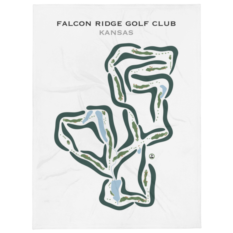 Falcon Ridge Golf Club, Kansas - Printed Golf Courses